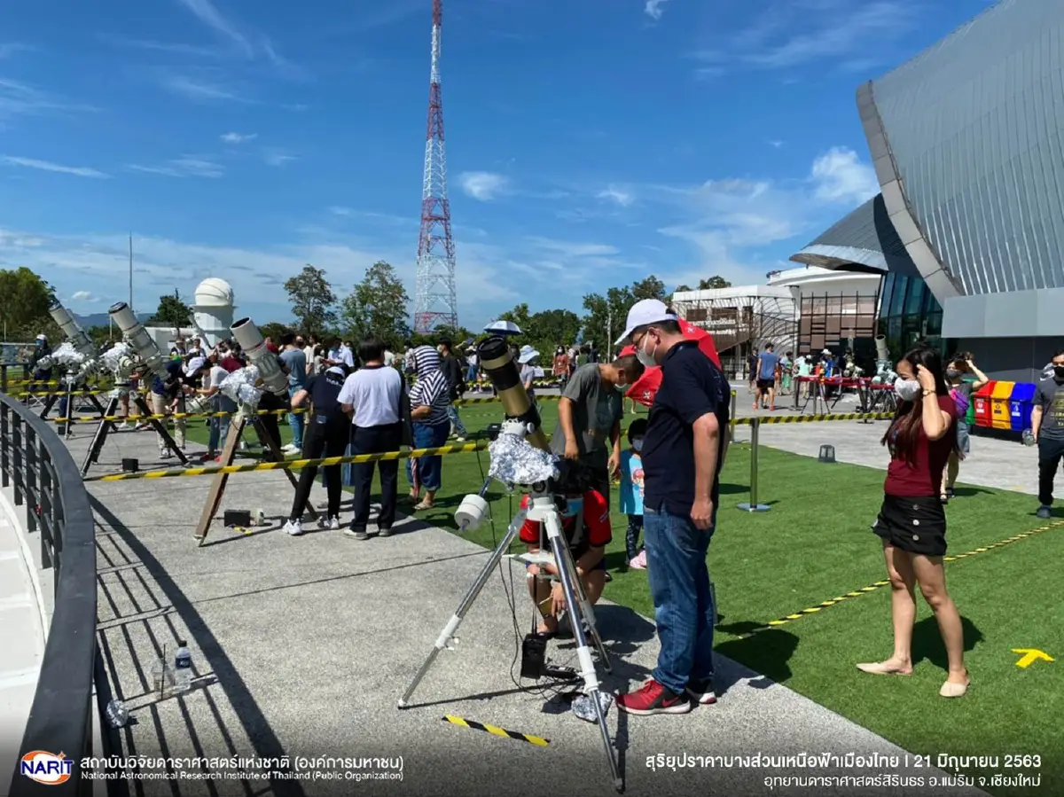 สดร. เผยคนไทยสนใจชม "สุริยุปราคา" คึกคักทั่วประเทศ