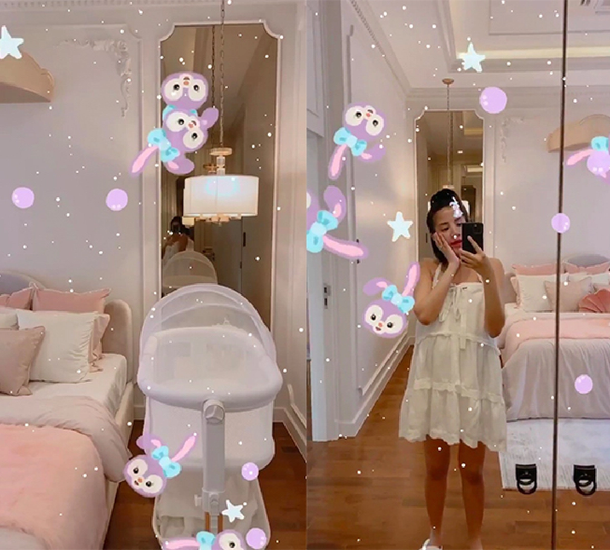 "ใบเตย อาร์สยาม" เผยภาพห้อง "น้องเวทมนต์" อลังการสไตล์เจ้าหญิง 