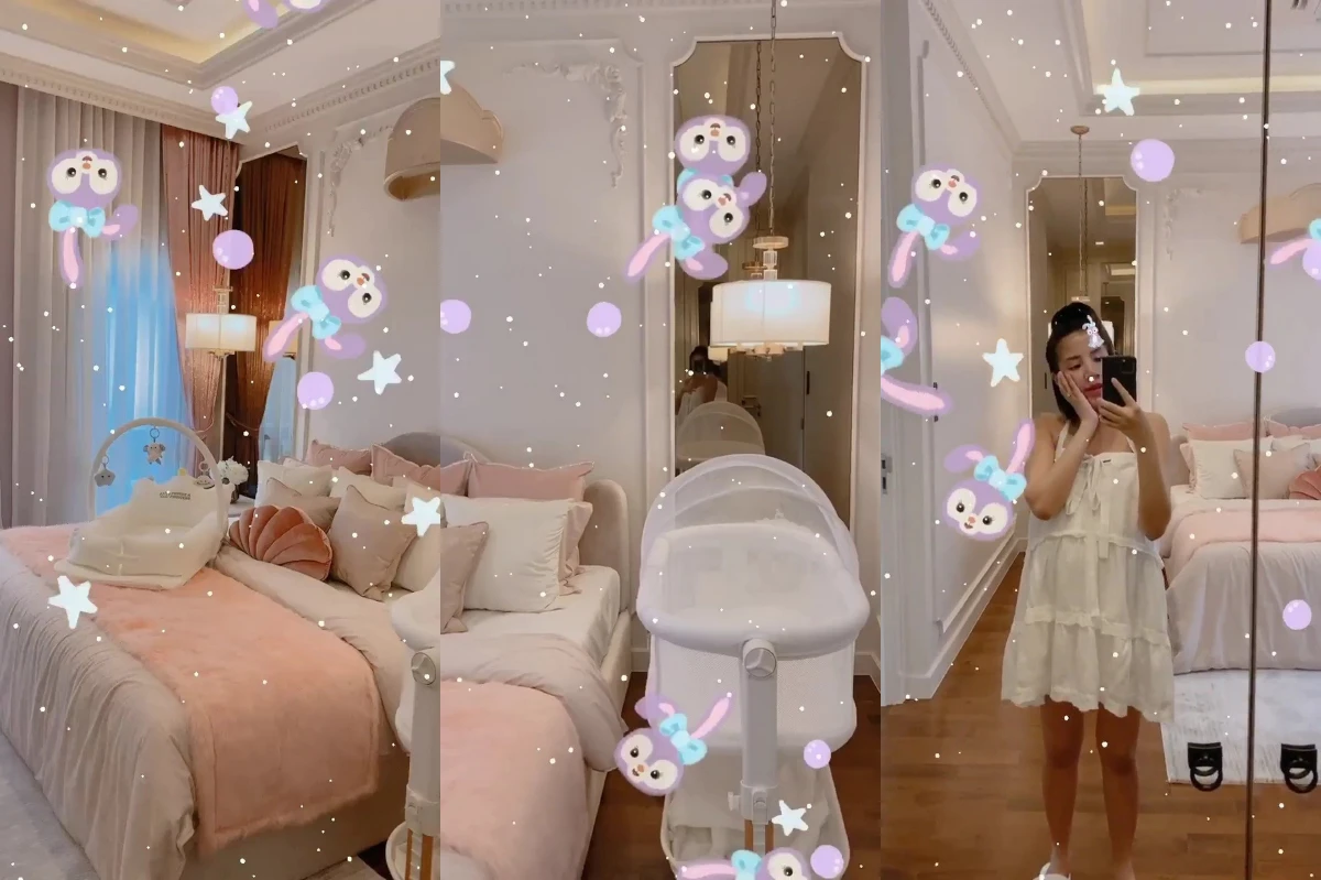 ใบเตย อาร์สยาม เปิดห้องนอนลูกสาว น้องเวทมนต์ ตกแต่งสวยหวานสไตล์เจ้าหญิง