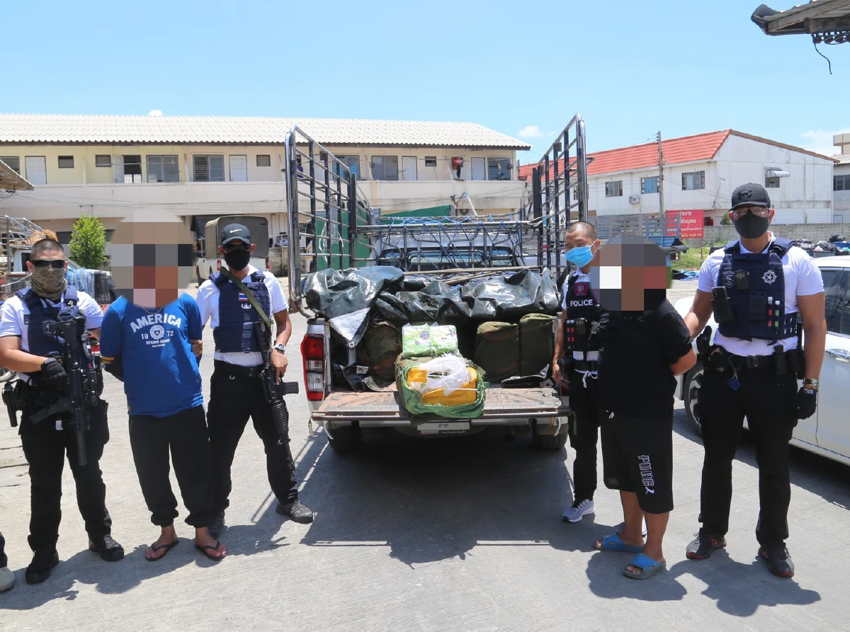 191 ขยายผลยึดไอซ์เครือข่ายชาวไทยภูเขา 600 กก.ซุกโกดังตลาดไท