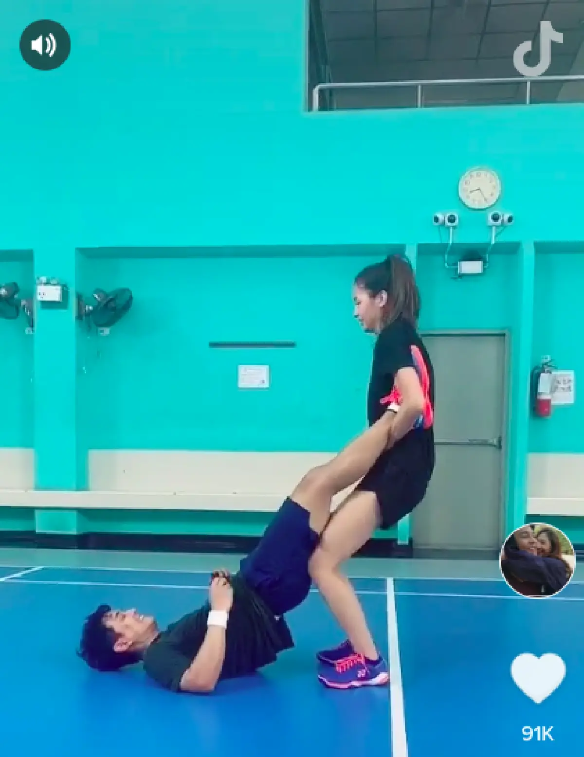 ตัวเล็กพริกขี้หนู "มารี" ยก "กัน นภัทร" ขึ้นได้ทั้งตัว ทำอึ้งกันไปหมด