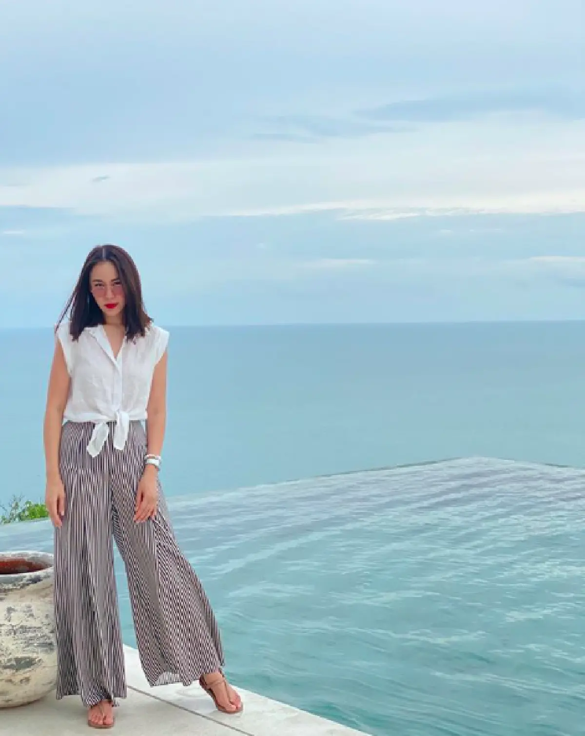 “นาเดีย” จัดทริปครอบครัวเที่ยวเกาะสมุย มีทั้งช็อตหวาน ช็อตเซ็กซี่ 