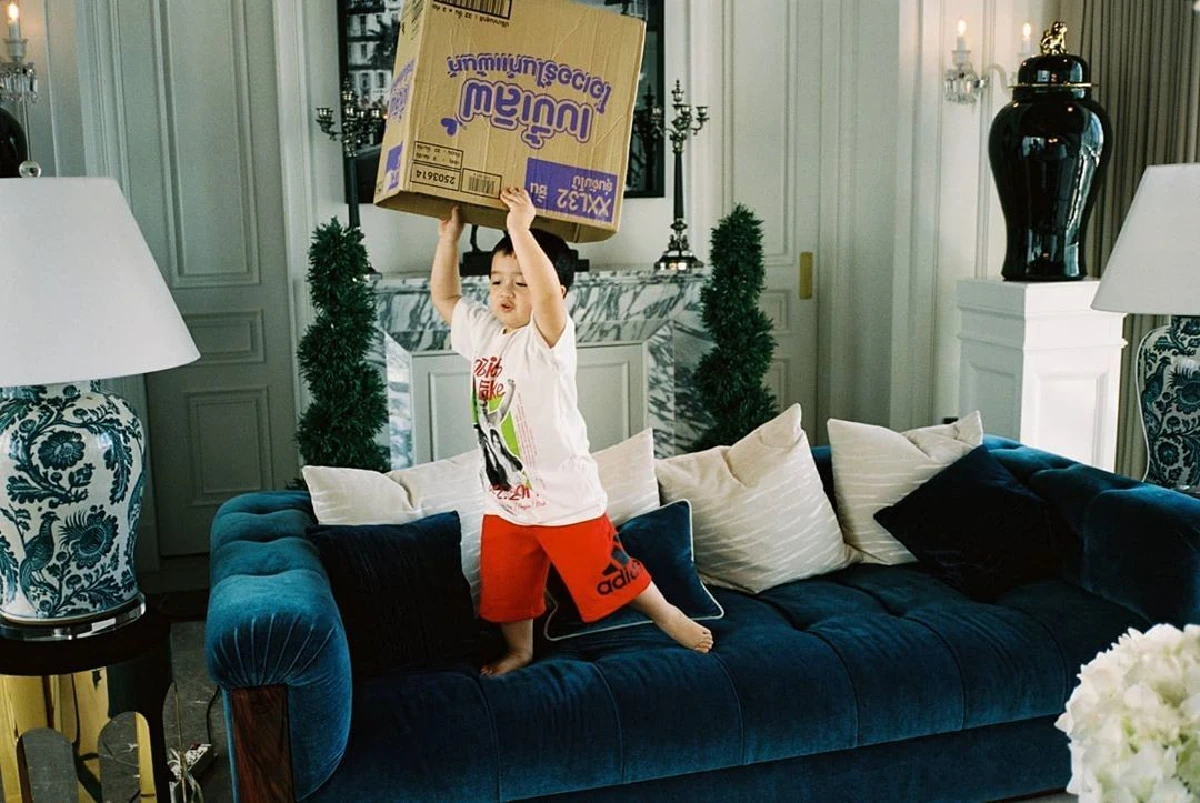 คึกสุดๆ ชมพู่ อารยา เผยโมเมนต์น่ารัก น้องพายุ โชว์เชิดสิงโตสนุกไม่ยอมเลิก