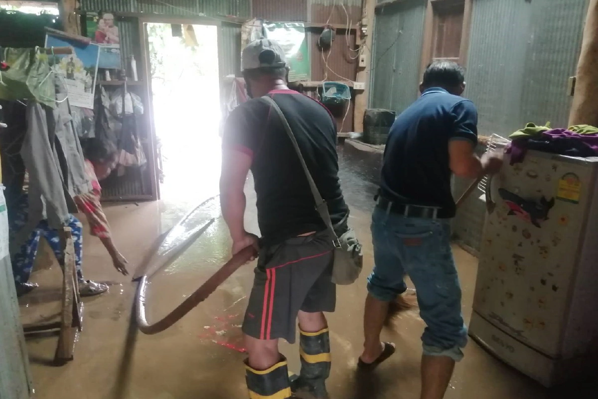 น้ำป่าทะลักดอกคำใต้ ดินโคลนถล่ม3ตำบล กว่า200หลังคา