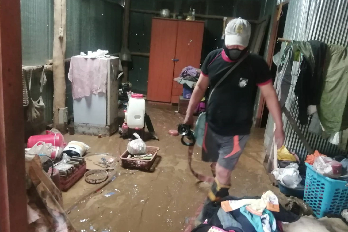 น้ำป่าทะลักดอกคำใต้ ดินโคลนถล่ม3ตำบล กว่า200หลังคา