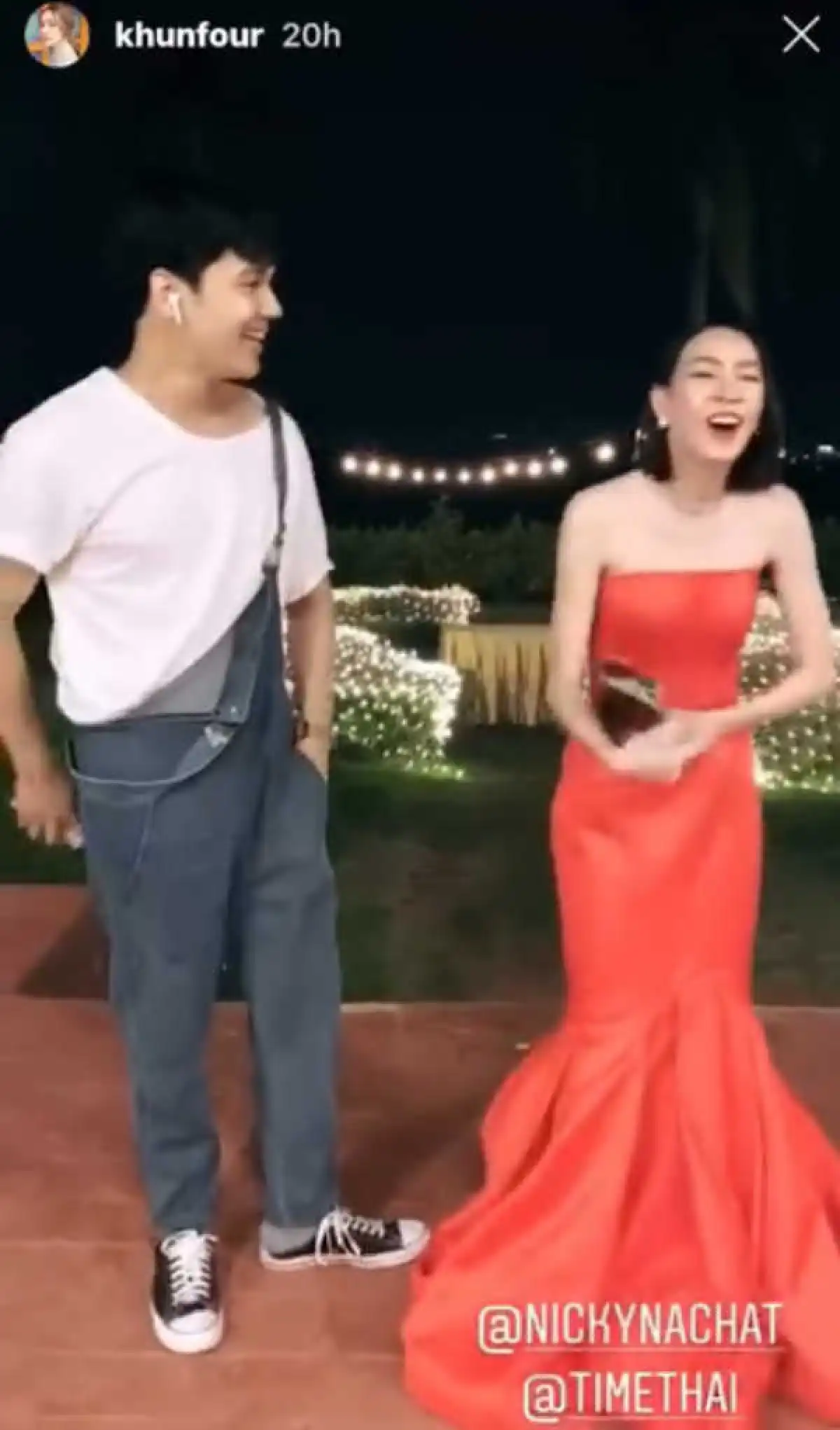 โฟร์ ศกลรัตน์ ไปต่อไม่ถูก! นิกกี้ ณฉัตร ตามจีบด้วยการแร็ปสดสุดพีค (คลิป)