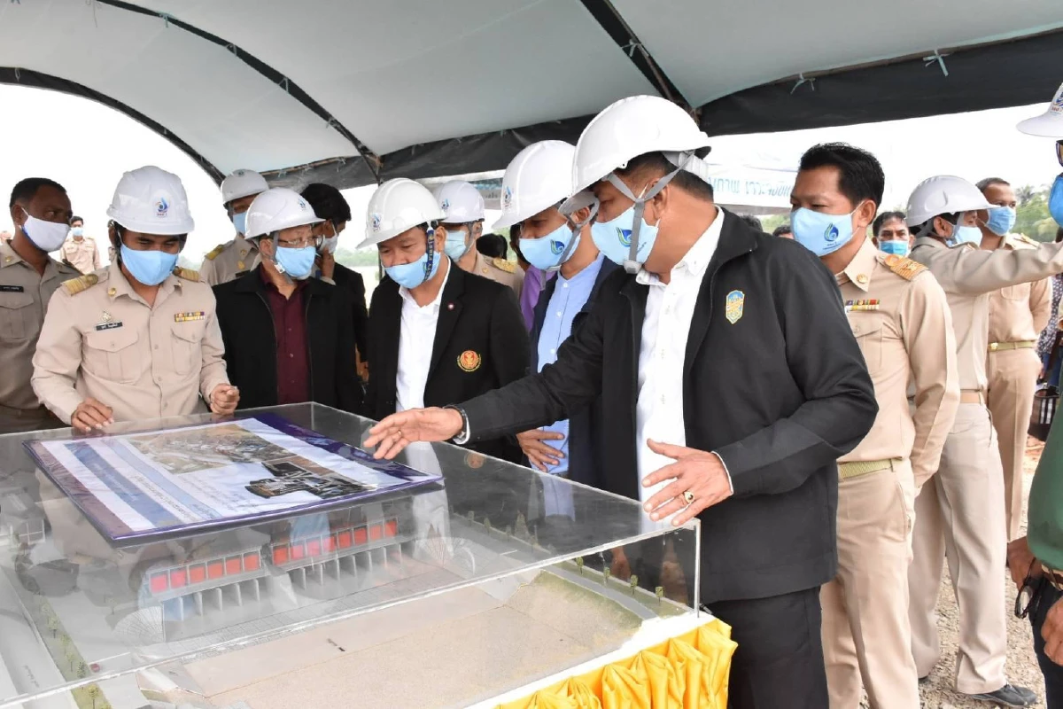 อนุกมธ.สภาฯดูโครงการเพิ่มประสิทธิภาพสกัดน้ำไม่ให้ท่วมเมืองหาดใหญ่