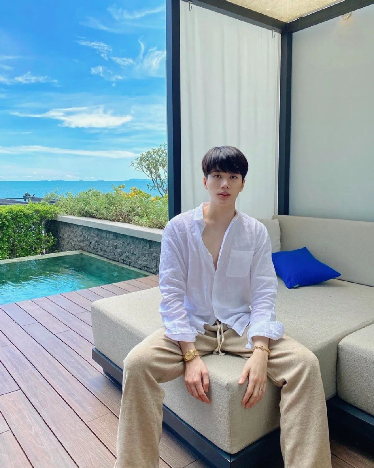 อิน สาริน ถอดเสื้ออวดหุ่นแซ่บนานๆที หล่องานดีแฟนๆใจละลาย