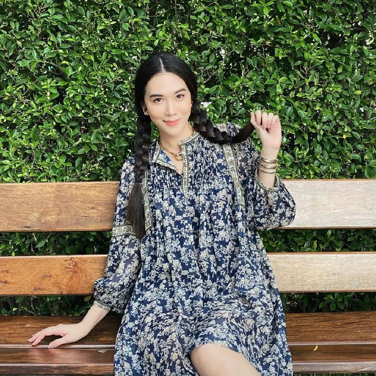 เมย์ ปทิดา อวดภาพยิ้มสดใส คนโฟกัสท้อง..ถามมีน้องหรือเปล่า?