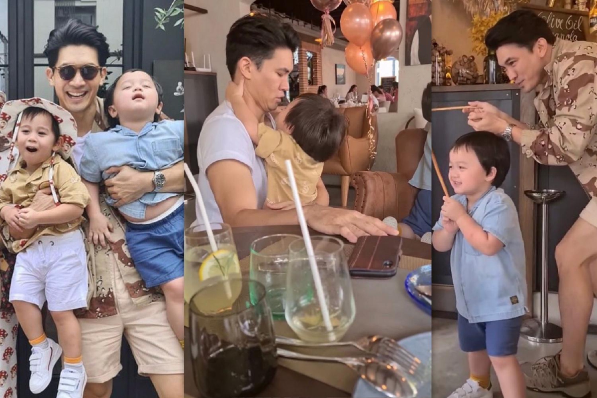 โมเมนต์น่ารัก! ลุงเคน กับเด็กแฝด สายฟ้า-พายุ เล่นซนกันสนุกสนาน (คลิป) โมเมนต์น่ารัก! ลุงเคน กับเด็กแฝด สายฟ้า-พายุ เล่นซนกันสนุกสนาน (คลิป)