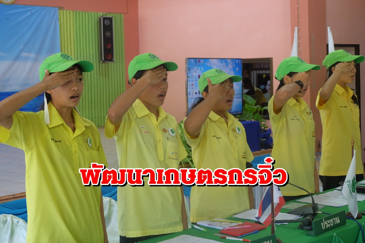 พัฒนาเกษตรกรมืออาชีพรุ่นจิ๋วในโรงเรียน รักอาชีพเกษตร พัฒนาเกษตรกรมืออาชีพรุ่นจิ๋วในโรงเรียน รักอาชีพเกษตร