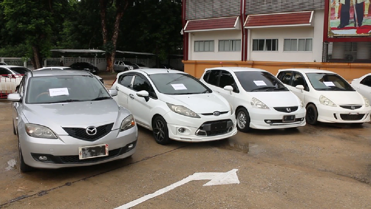 ตำรวจภาค4ทลายแก๊งขโมยรถสวมทะเบียนขายต่อ