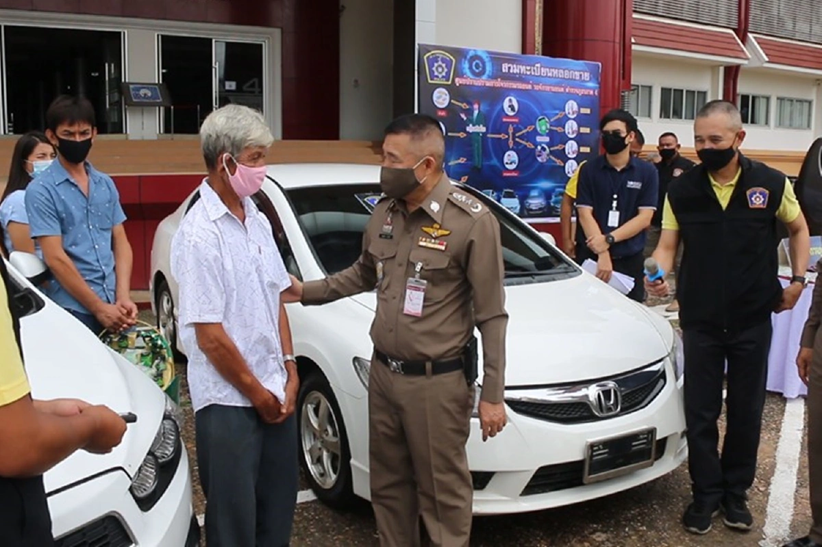ตำรวจภาค4ทลายแก๊งขโมยรถสวมทะเบียนขายต่อ