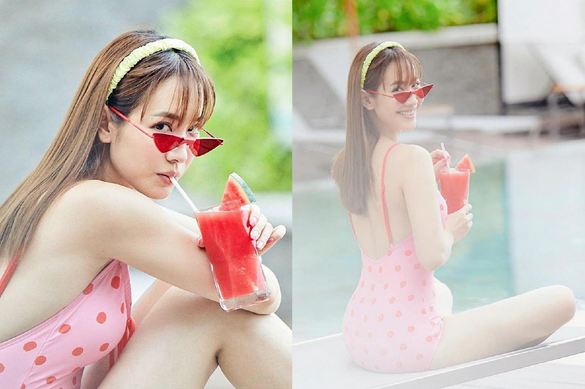 เซ็กซี่สดใส! มิน พีชญา นุ่งชุดว่ายน้ำลายจุดอวดผิวขาวเนียนท้าแดด เซ็กซี่สดใส! มิน พีชญา นุ่งชุดว่ายน้ำลายจุดอวดผิวขาวเนียนท้าแดด