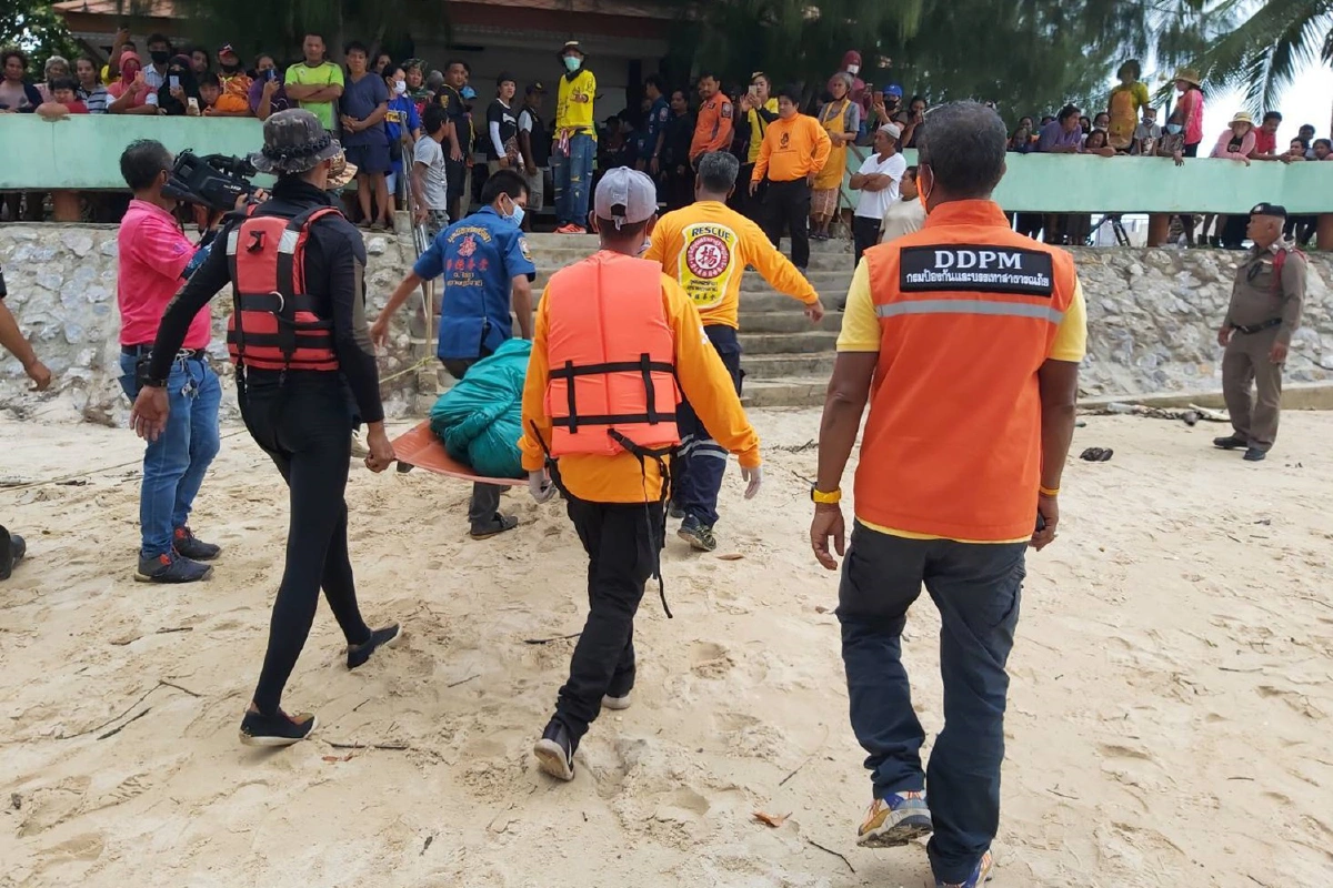 พบศพสาวจมน้ำหลุมทรายหาดแหลมโพธิ์ถูกพัดลอยไกล10กม.