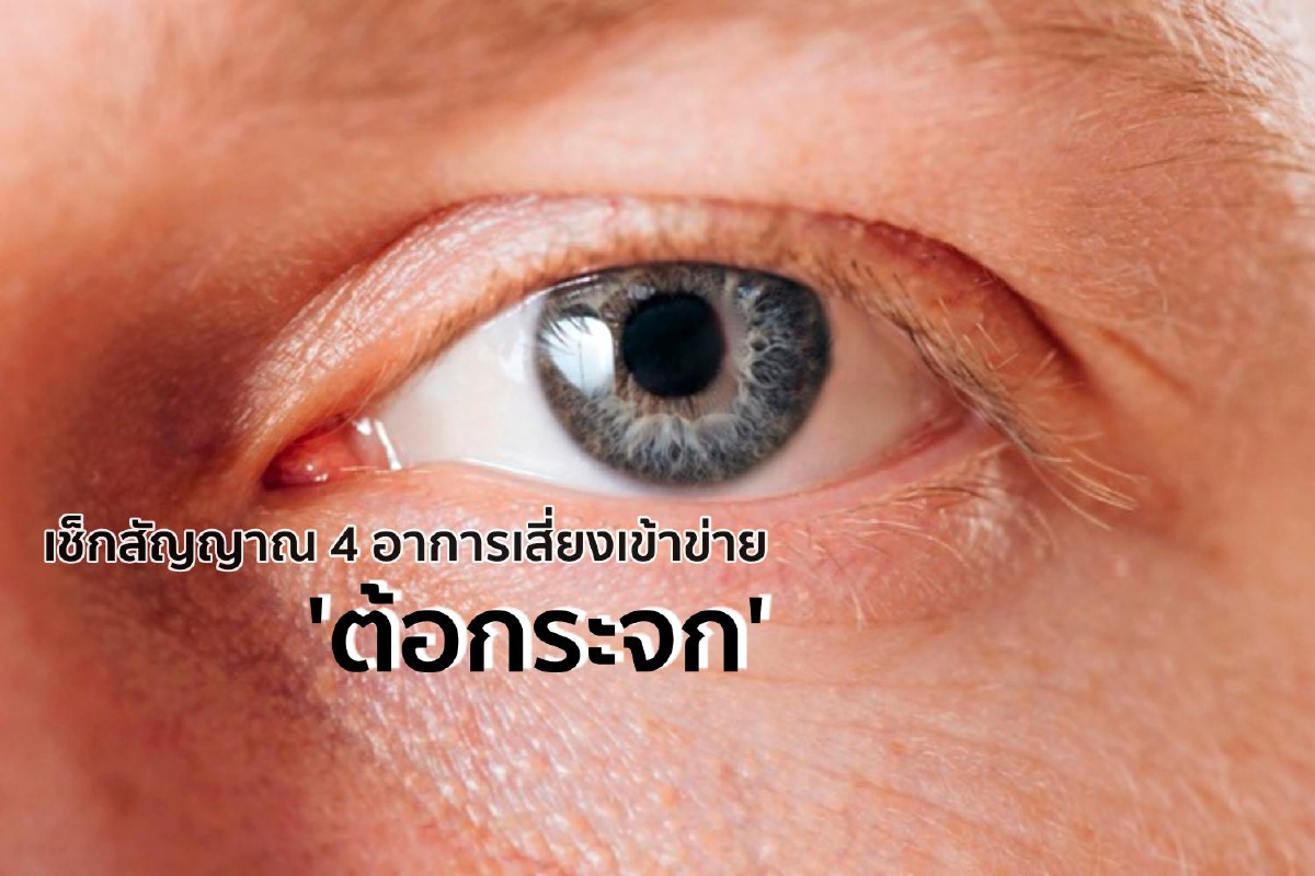 เช็กสัญญาณ 4 อาการเสี่ยงเข้าข่าย 'ต้อกระจก' เช็กสัญญาณ 4 อาการเสี่ยงเข้าข่าย 'ต้อกระจก'