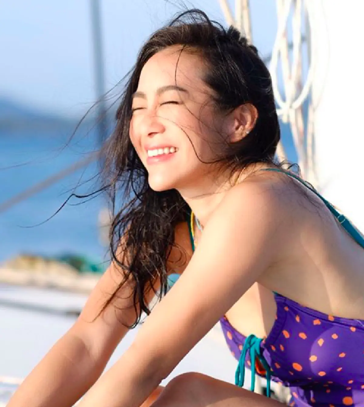 “วีเจจ๋า ณัฐฐาวีรนุช” ทำทะเลมีชีวิตชีวาสุด อวดความสดใส เซ็กซี่ในชุดว่ายน้ำ