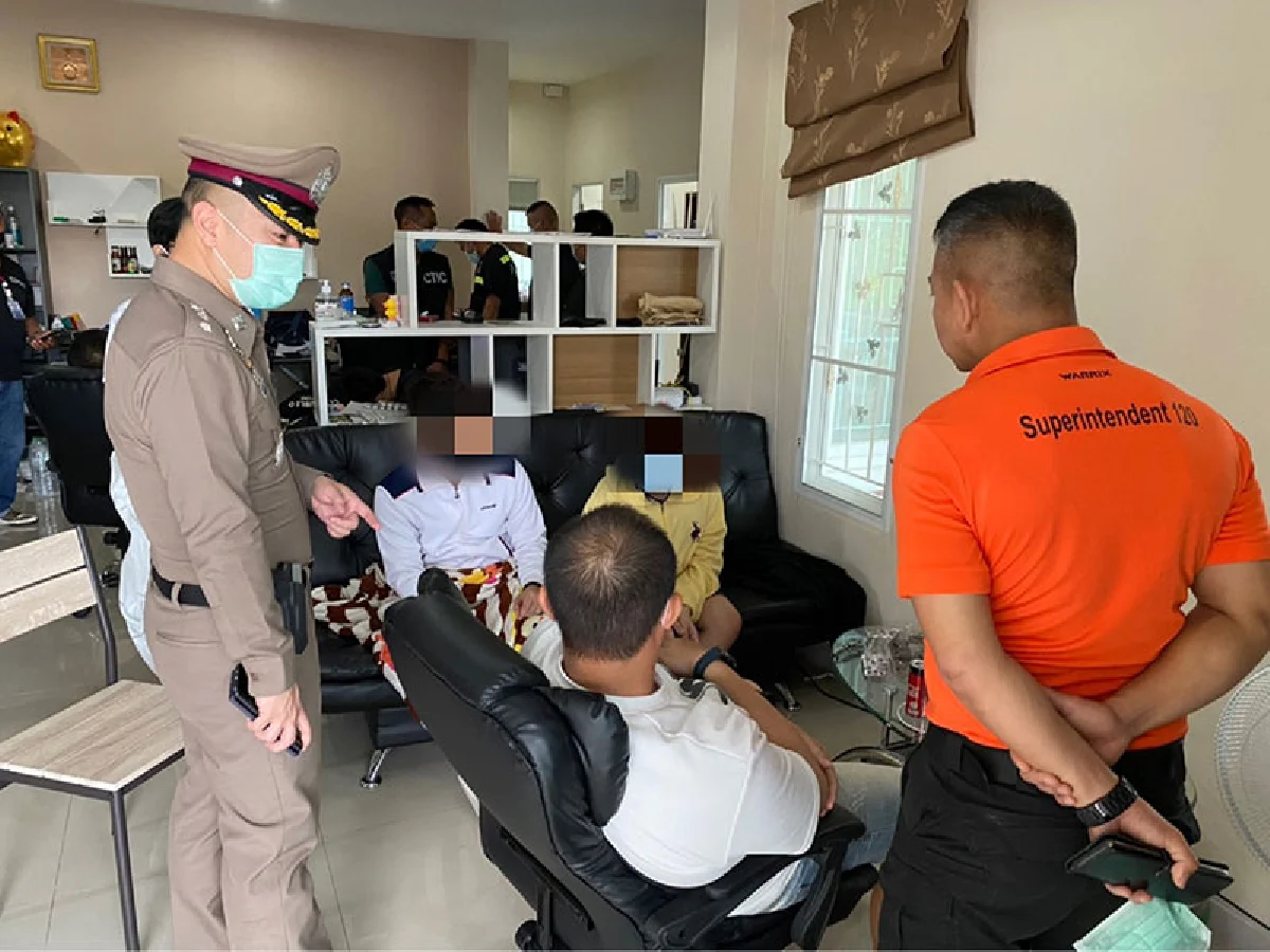 บุกจับแก๊งวัยรุ่นเปิดบ้านหรูรับจ้างโปรโมทเว็บพนันออนไลน์