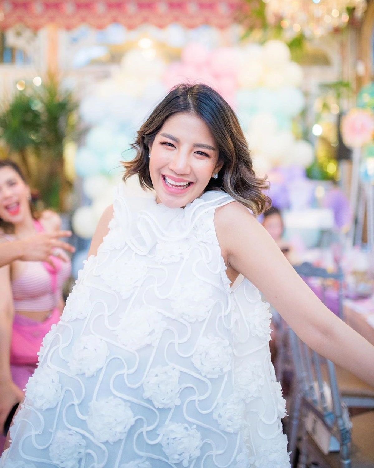 ธีมงานน่ารัก! ใบเตย อาร์สยาม จัดปาร์ตี้ Baby shower ต้อนรับ น้องเวทมนต์