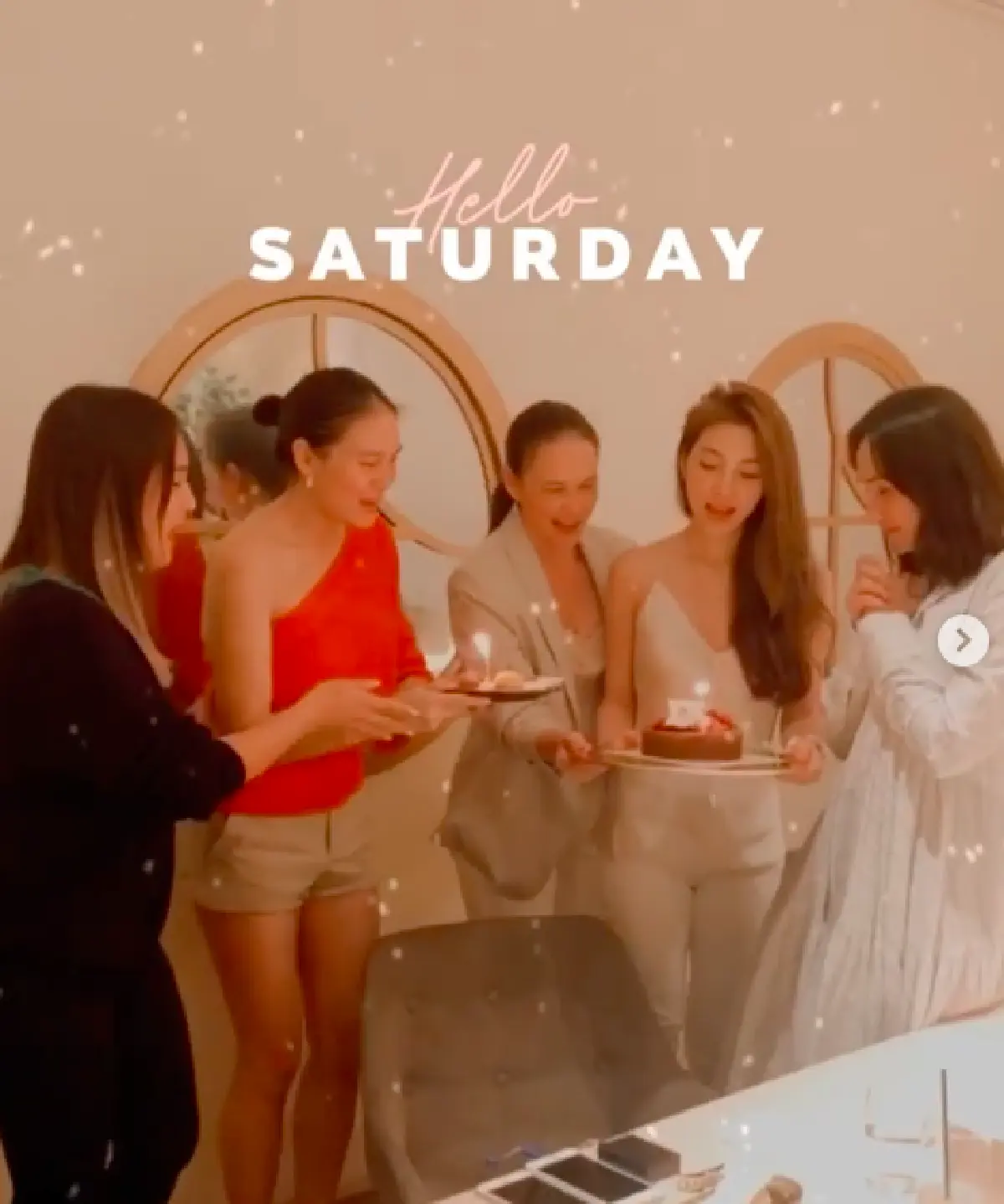 โมเมนต์อบอุ่น!  5 สาว ”แก๊งนางฟ้า" รวมตัวฉลองวันเกิด "เจนสุดา" 