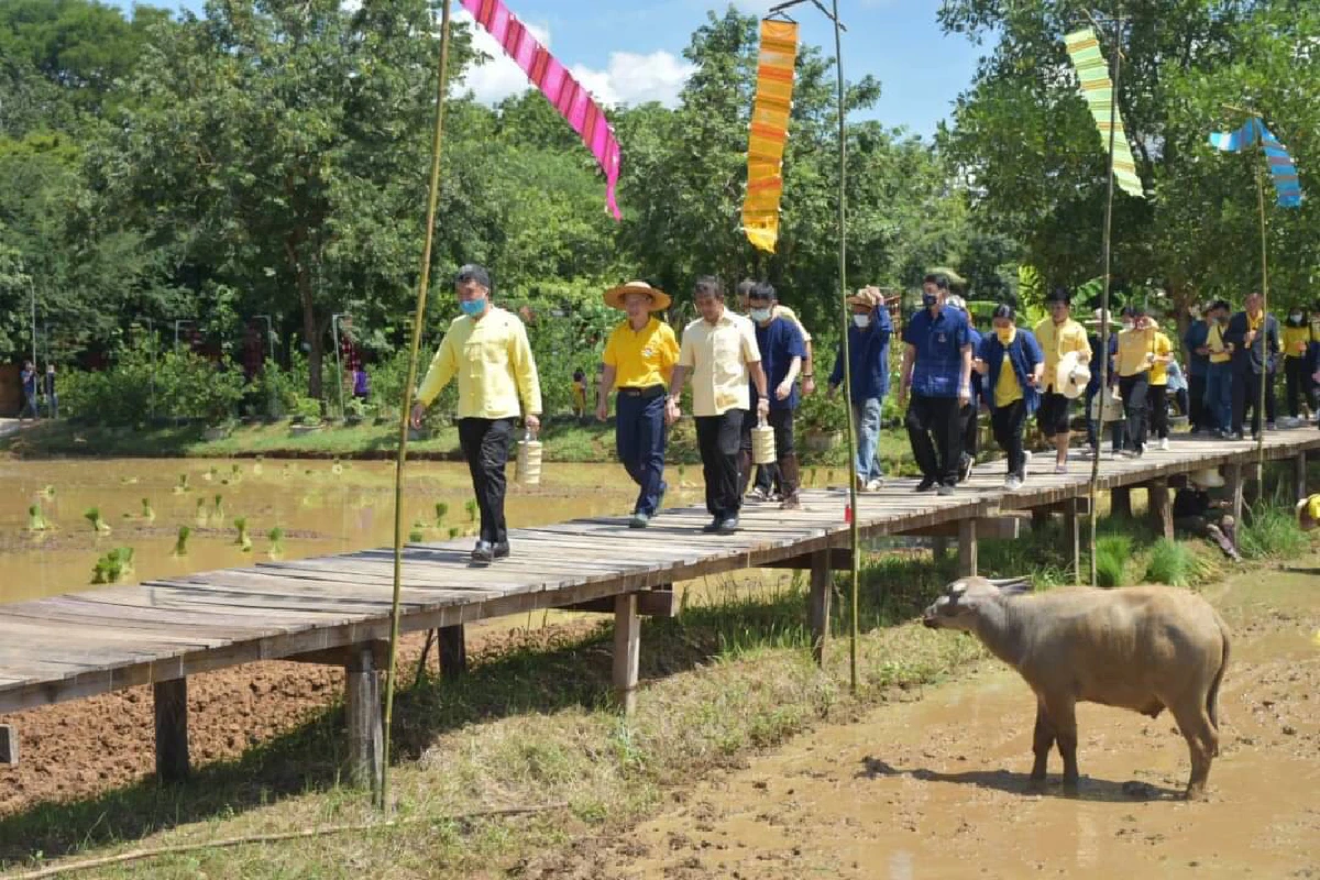"พระสงฆ์-ฆราวาส"ร่วมขับเคลื่อนพลัง"บวร"เปิดยุ้งฉางสังฆะประชาปันสุข