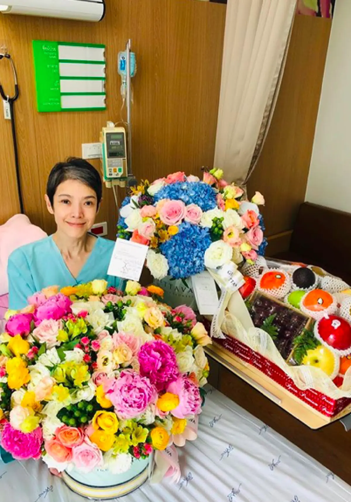 ”นิ้ง กุลสตรี” ปลื้มใจ! เจ้านายเก่า “เฮียฮ้อ RS” ส่งดอกไม้โปรดเป็นกำลังใจต่อสู้โรคร้าย