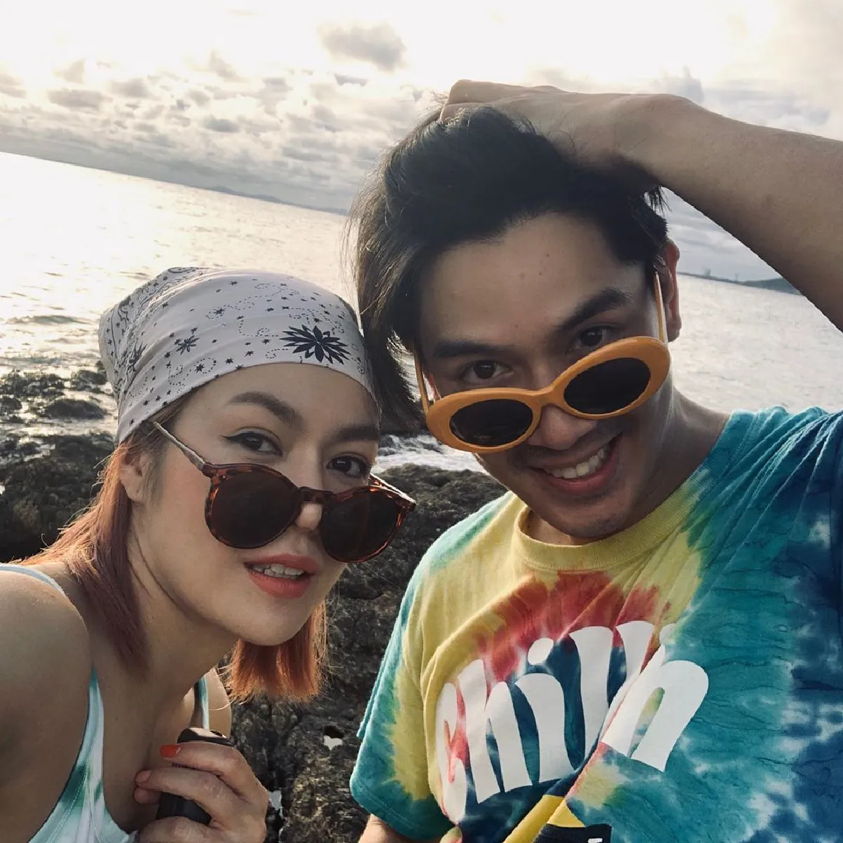 นิว นภัสสร ปล่อยของ! สลัดผ้าอวดหุ่นเซ็กซี่นานๆทีริมทะเล 