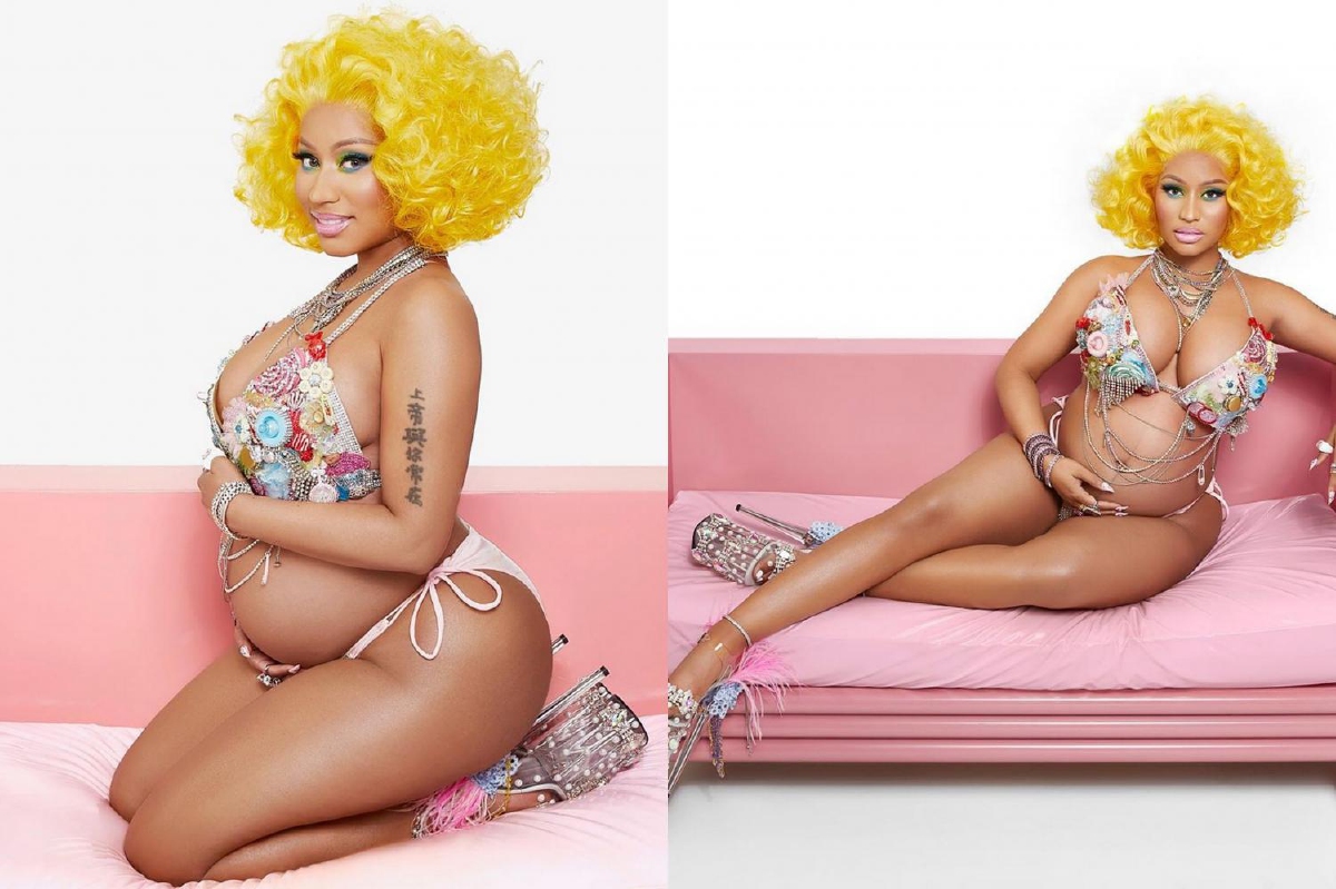 แรพเปอร์ตัวแม่! Nicki Minaj เซอร์ไพรส์อวดภาพท้องโตตั้งครรภ์ลูกคนแรกแล้ว แรพเปอร์ตัวแม่! Nicki Minaj เซอร์ไพรส์อวดภาพท้องโตตั้งครรภ์ลูกคนแรกแล้ว