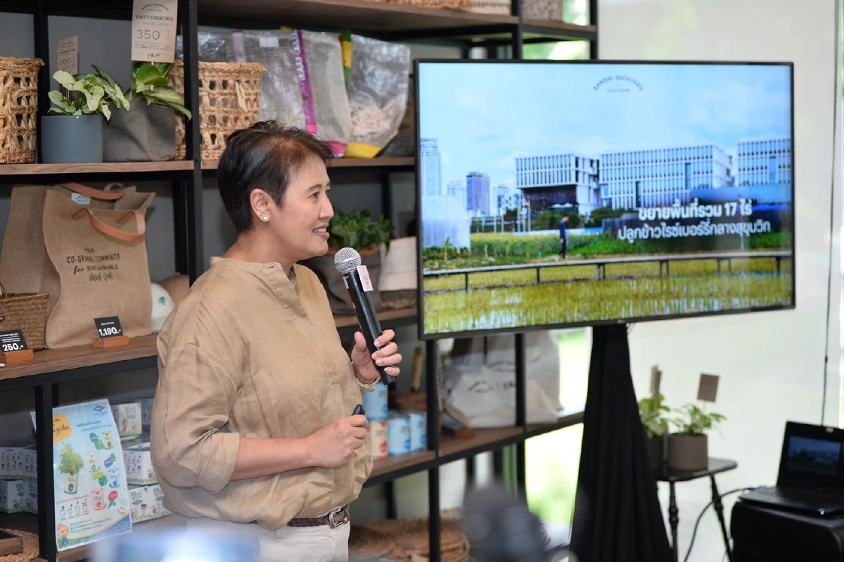 พื้นที่สีเขียวจากทุกที่ว่าง สู่แหล่งอาหารของชุมชน