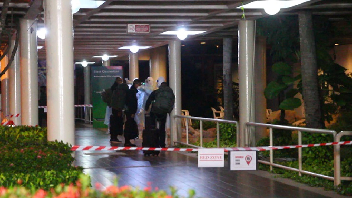 ทหารกลับจากฮาวายถึงไทย ทบ.ส่งกักตัวชลบุรีทันที พบ 11นายมีไข้นำส่งรพ.พระมงกุฎฯ