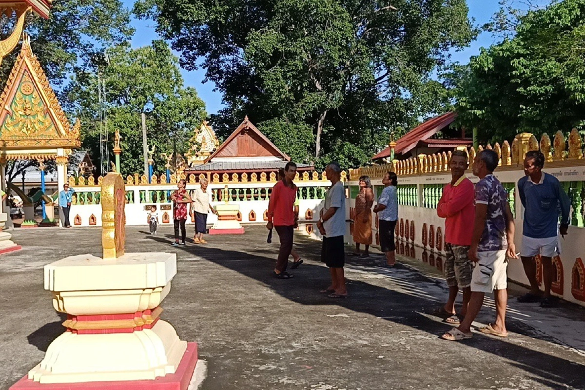 ไฟไหม้โบสถ์เก่าองค์พระประธานเศร้าน้ำตาไหล 