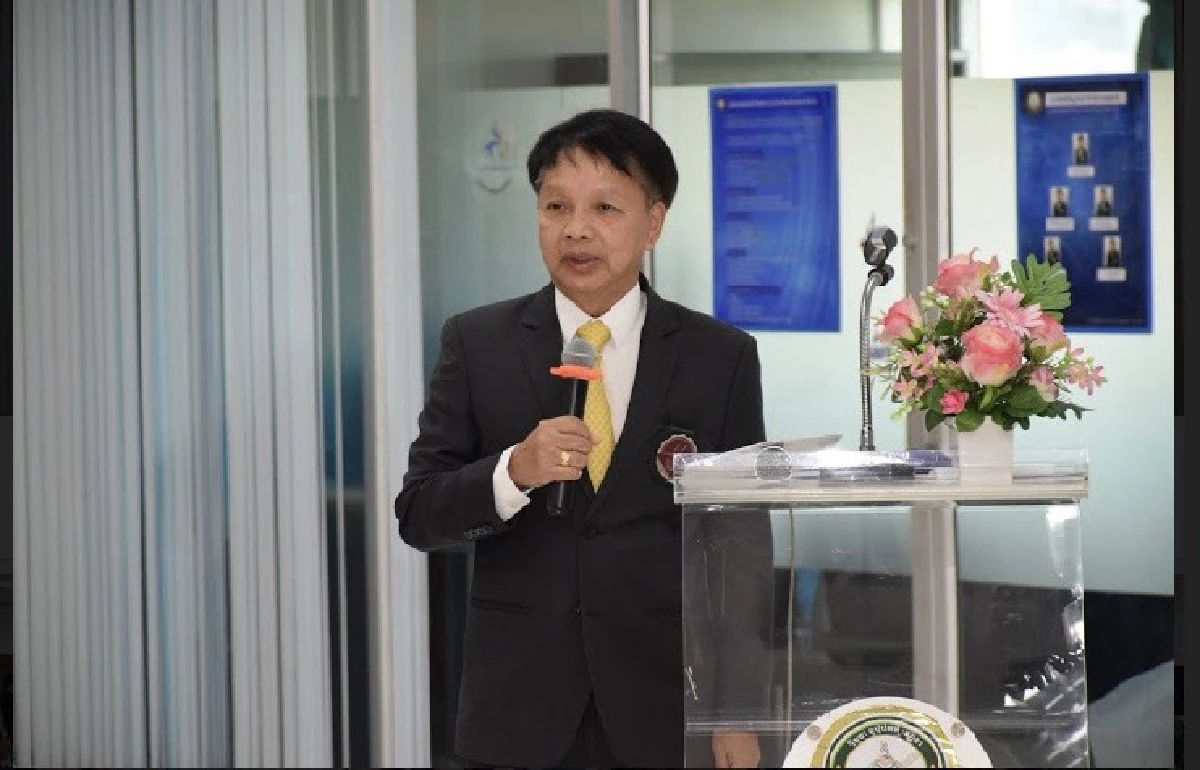 มอบ"น้องนนทรี"หุ่นยนต์ต้นแบบโรยละอองฆ่าเชื้อ