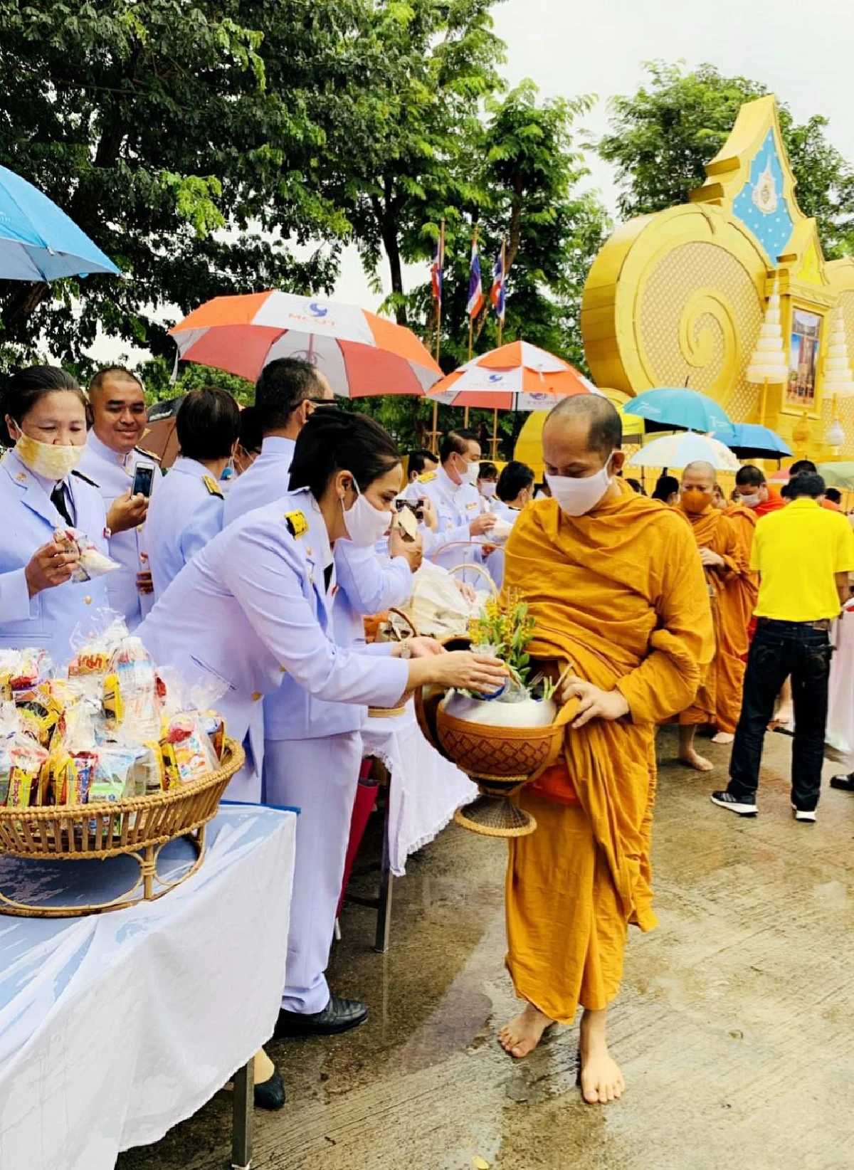 สรจ.พะเยา ร่วมกิจกรรมเฉลิมพระเกียรติพระบาทสมเด็จพระเจ้าอยู่หัว เนื่องในโอกาสวันเฉลิมพระชนมพรรษา 28 กรกฎาคม 2563