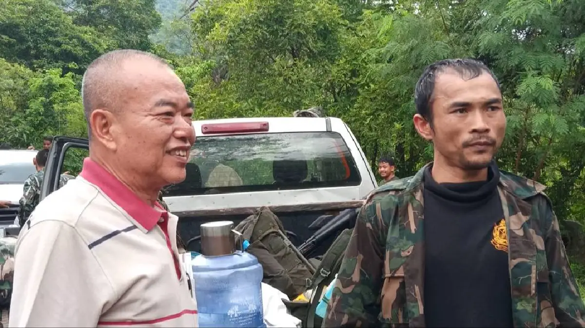 เจอแล้วจนท.หลงป่าอุทยานแห่งชาติทับลาน 4 วันเต็ม