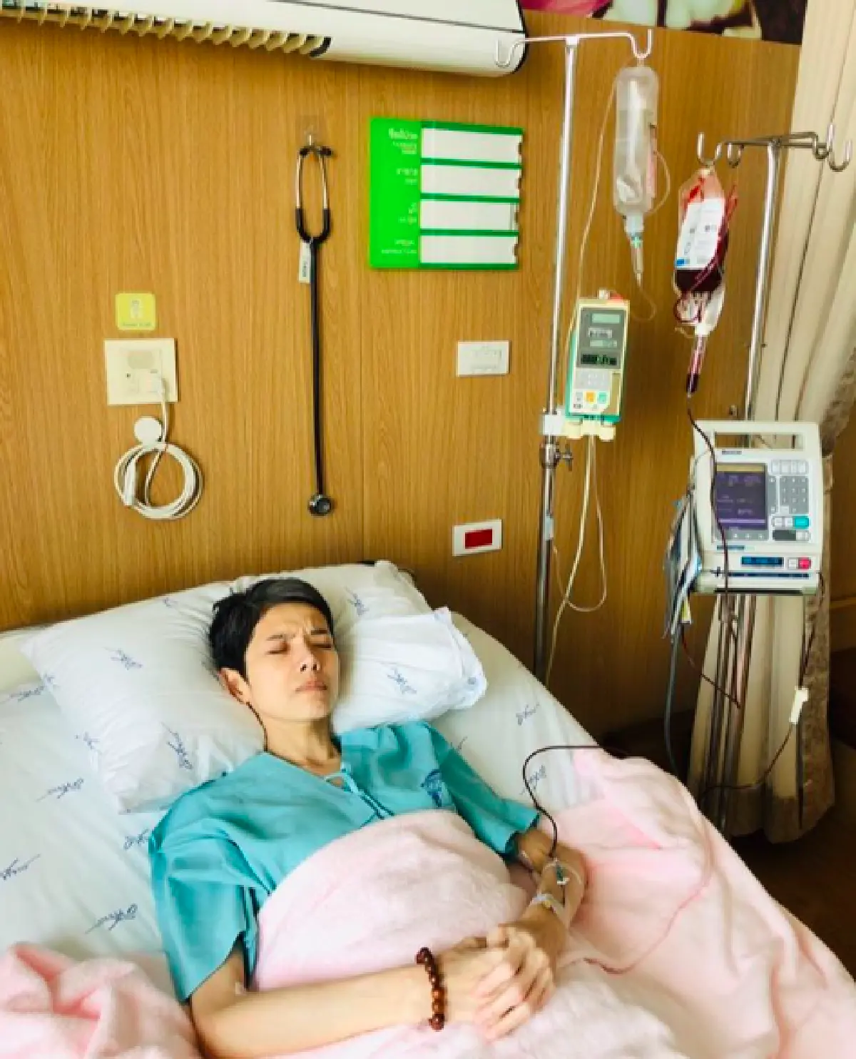 “นิ้ง กุลสตรี” เผยโมเมนต์อบอุ่นหัวใจ พยาบาลยกเค้กมาเซอร์ไพรส์วันเกิดให้