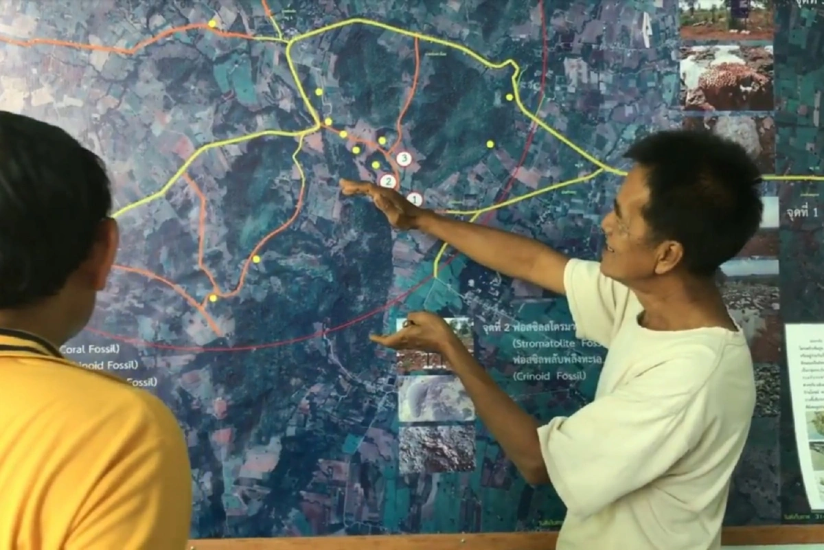 เพชรบูรณ์พบฟอสซิลใบไม้ยุคเพอร์เมียนสภาพสมบูรณ์