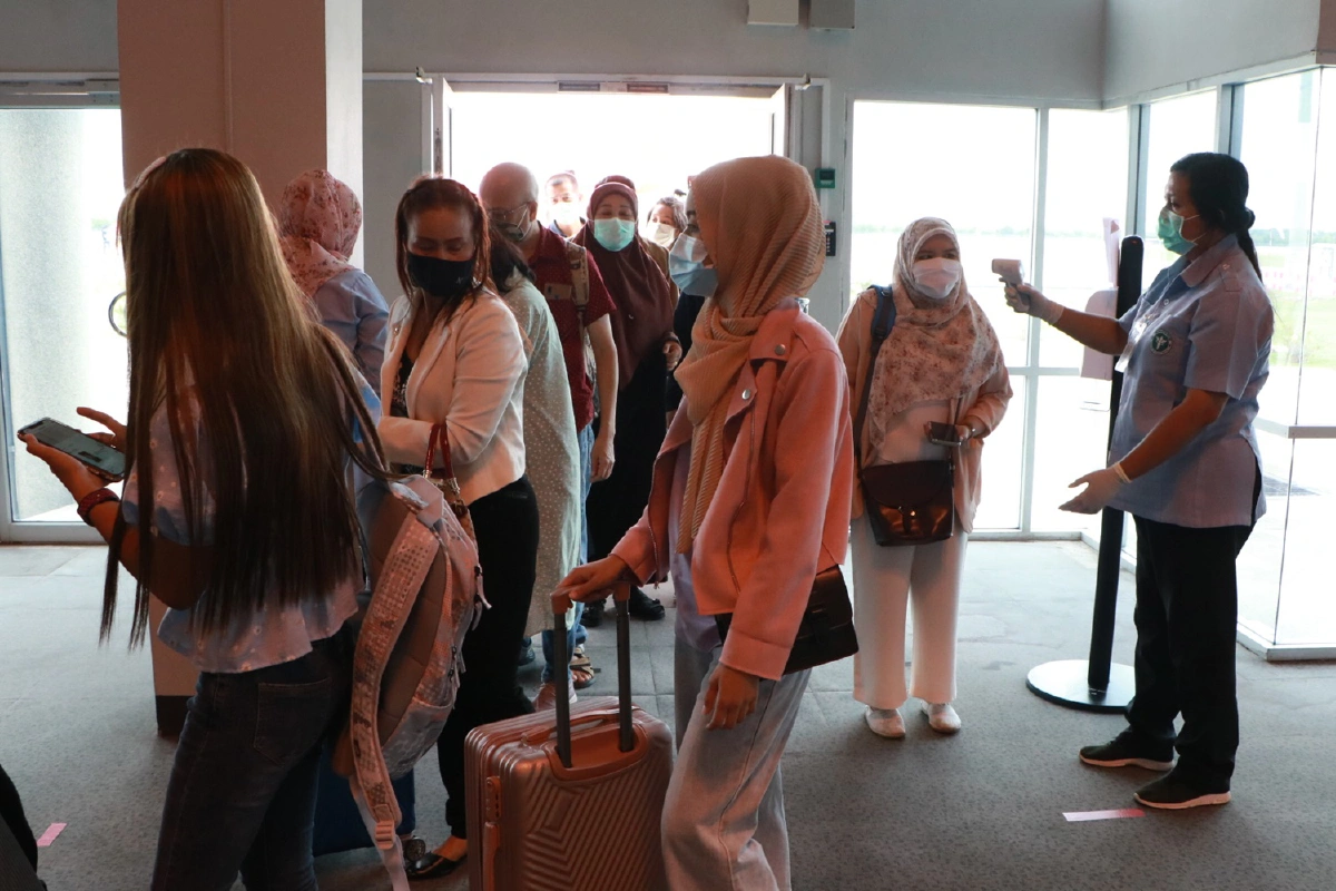 ท่าอากาศยานนราธิวาสเปิดทำการบินปกติแล้วหลังฟอกเกอร์ทร.ร่อนลงจอดฉุกเฉิน