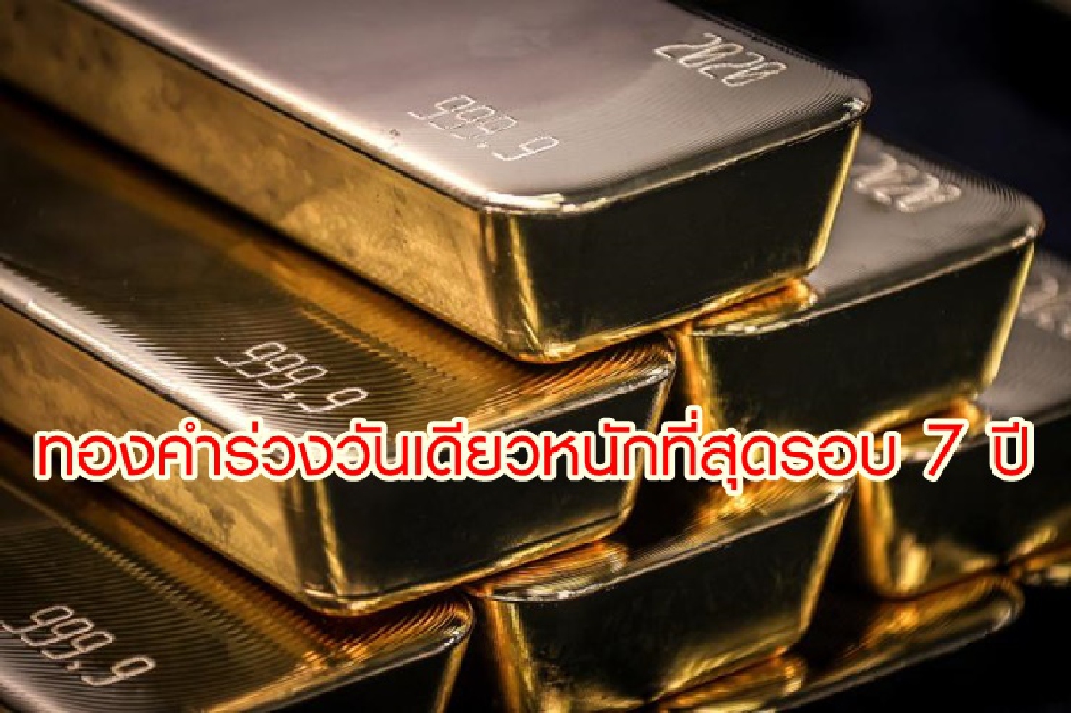 ทองคำร่วงแรง/ดาวโจนส์,น้ำมันปิดลดลง ทองคำร่วงแรง/ดาวโจนส์,น้ำมันปิดลดลง
