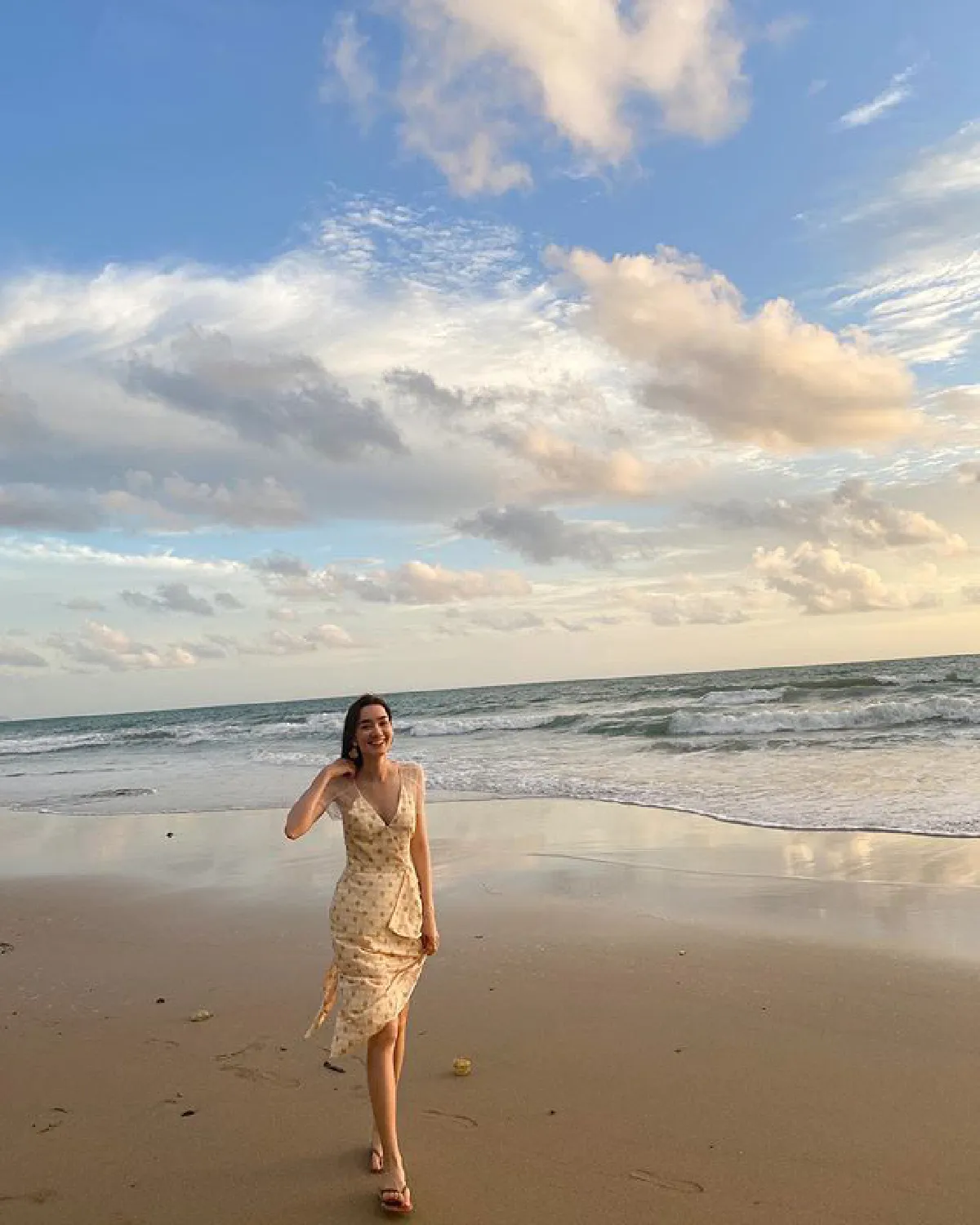 เดียร์น่า ฟลีโป อวดหุ่นสวยเซ็กซี่ผิวขาวออร่า เที่ยวทะเลเกาะลันตา