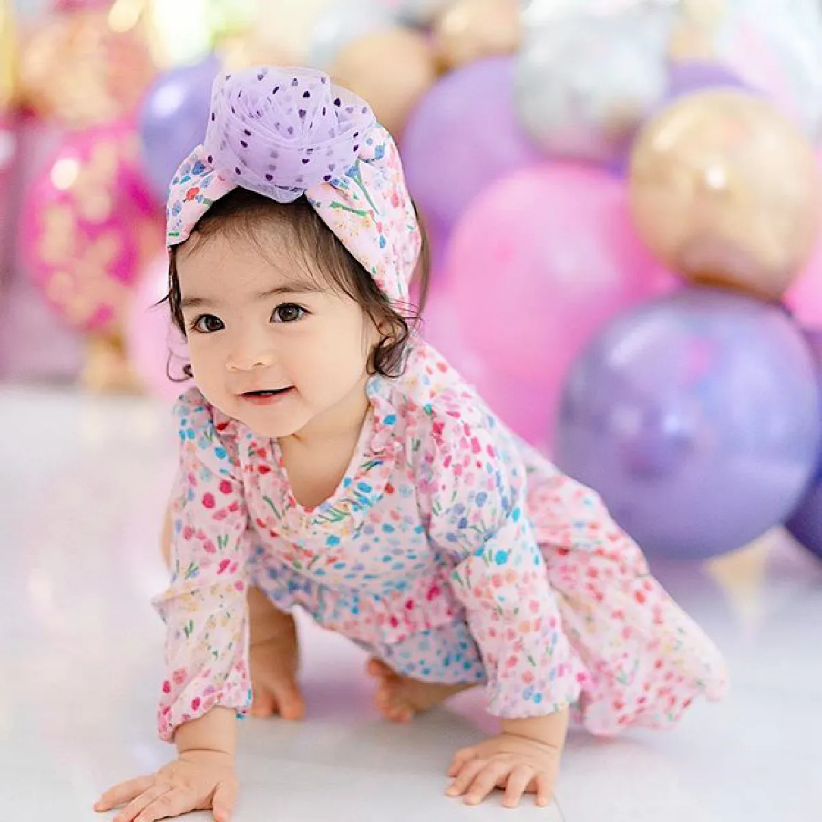 โมเมนต์อบอุ่น! “ลิเดีย-แมทธิว” จัดงานวันเกิดอายุครบ 1 ขวบให้ “น้องเดมี่” 