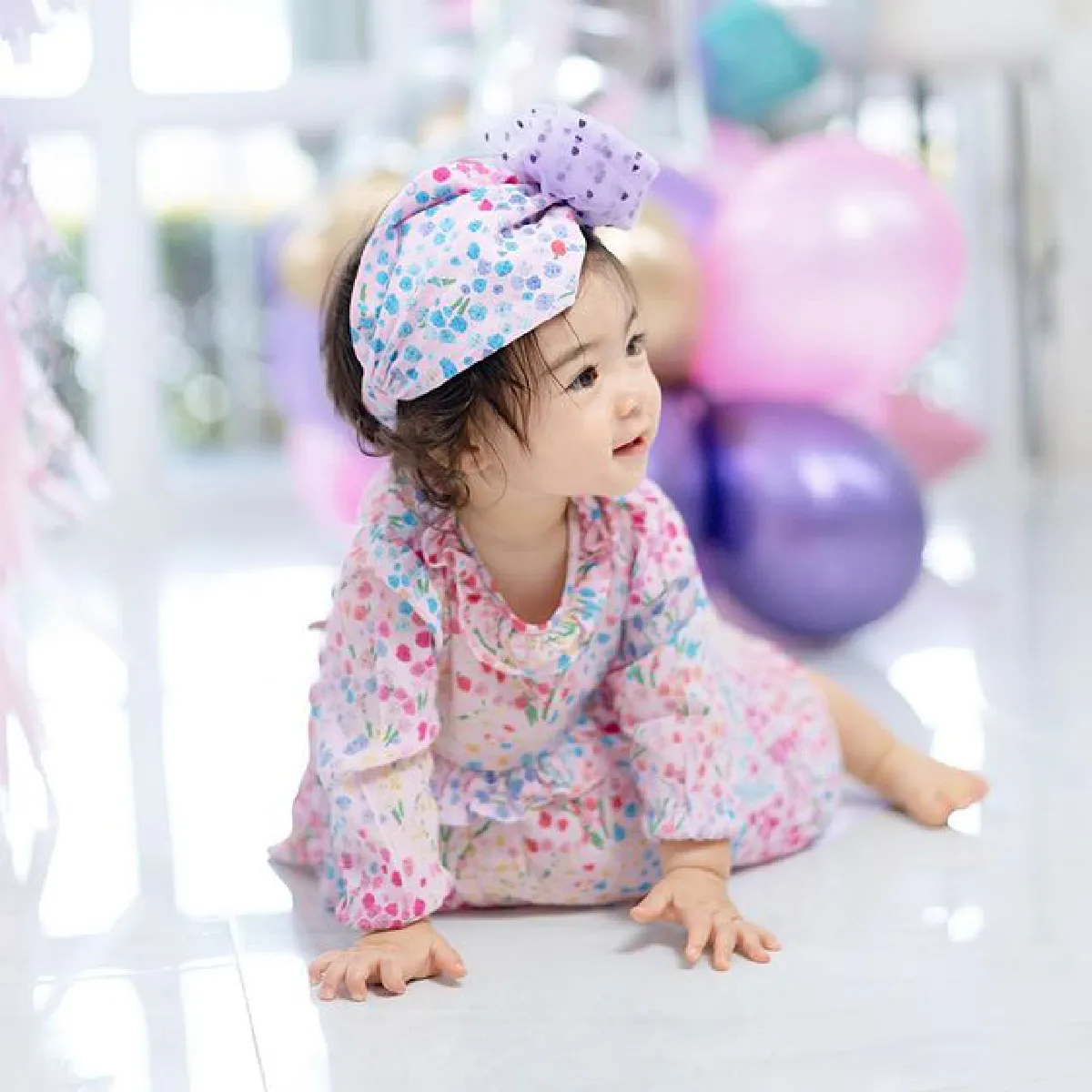 โมเมนต์อบอุ่น! “ลิเดีย-แมทธิว” จัดงานวันเกิดอายุครบ 1 ขวบให้ “น้องเดมี่” 