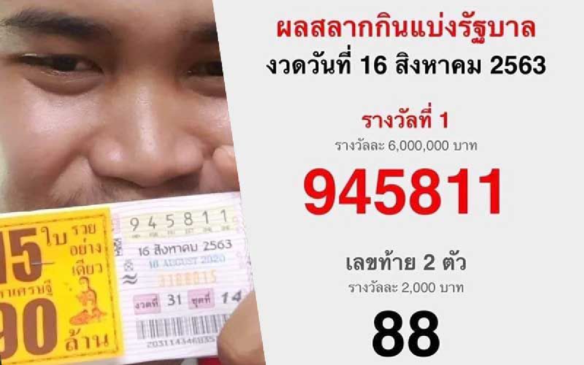 หนุ่มศรีสะเกษเศรษฐีใหม่ดวงเฮงสุดๆ ถูกหวย 90 ล้าน หนุ่มศรีสะเกษเศรษฐีใหม่ดวงเฮงสุดๆ ถูกหวย 90 ล้าน