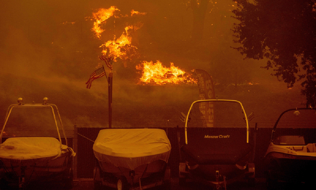 เหมือนนรกบนดิน แคลิฟอร์เนียเจอไฟป่า-ร้อนสุดรอบ70ปี