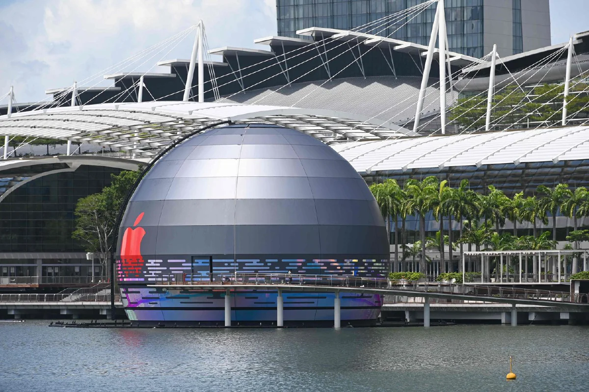 เผยโฉม "Apple store" ลอยน้ำที่สิงคโปร์ เตรียมเปิดเร็วๆนี้