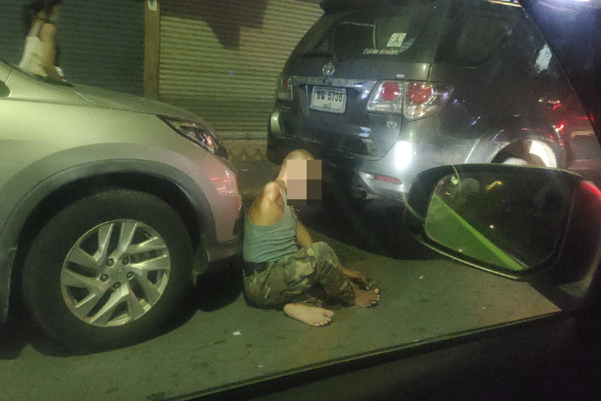 กลุ่มคนเร่ร่อนขอทานเกลื่อนเมืองพัทยา