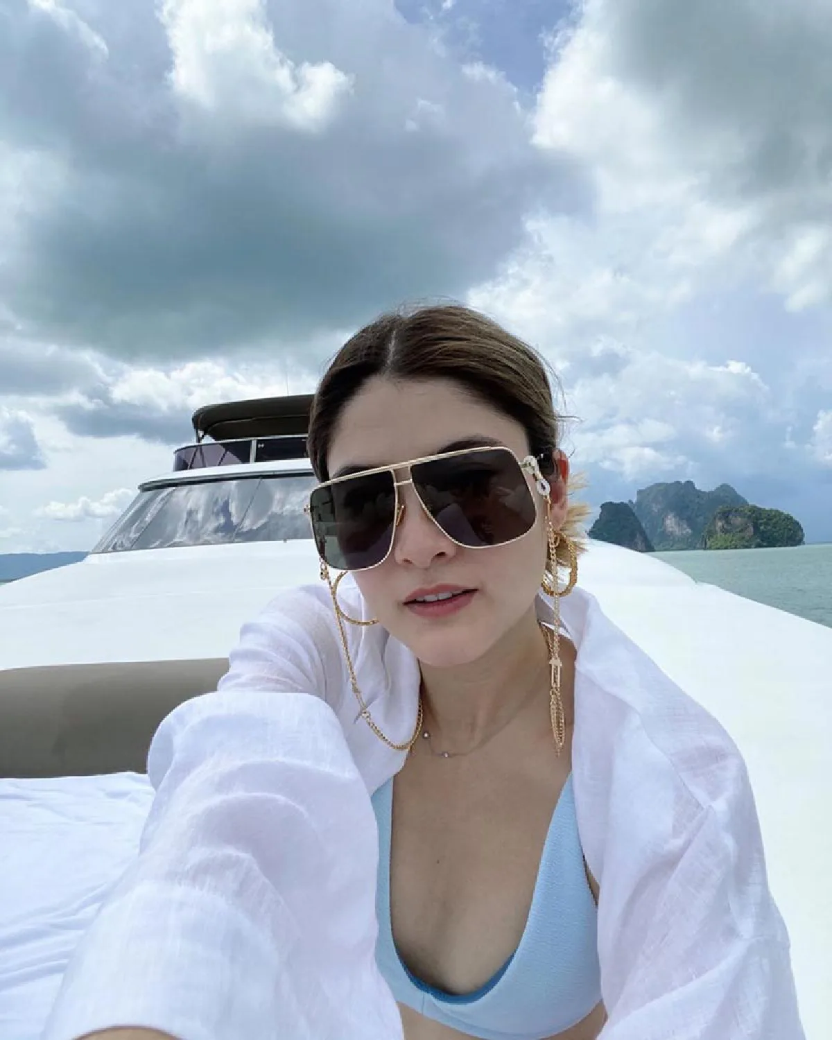 วันเกิด 30 ปี! มาร์กี้ ราศรี สามีใจป้ำเหมาเรือยอชต์ฉลองดื่มด่ำกลางทะเล 