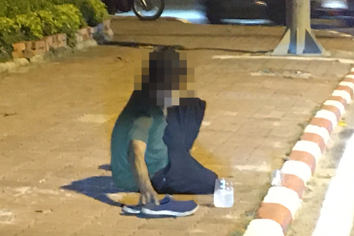 กลุ่มคนเร่ร่อนขอทานเกลื่อนเมืองพัทยา