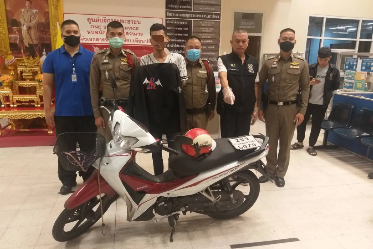 ตำรวจตามรวบคนร้ายชิงทรัพย์ร้านสะดวกซื้อกลางซอยสุขุมวิท62