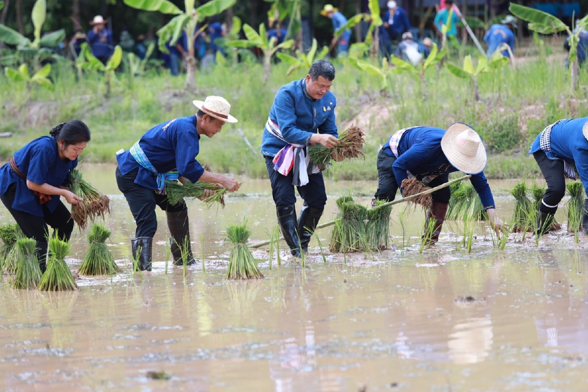 พช.ปลื้ม1,500ผู้นำต้นแบบศูนย์เรียนรู้โคก หนอง นา โมเดล