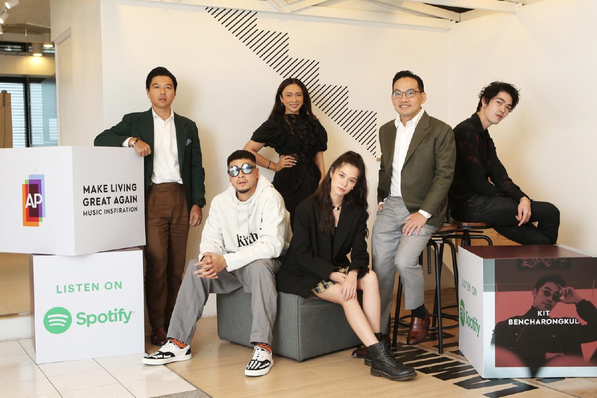 AP - SPOTIFY และ 40 ศิลปินชื่อดัง เปิดตัว ‘MAKE LIVING GREAT AGAIN MUSIC INSPIRATION’ AP - SPOTIFY และ 40 ศิลปินชื่อดัง เปิดตัว ‘MAKE LIVING GREAT AGAIN MUSIC INSPIRATION’